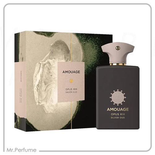 AMOUAGE-The-Library-Collection-Opus-XIII-Silver-Oud آمواج د لایبرری کالکشن اپوس 13 سیلور عود